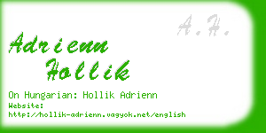 adrienn hollik business card